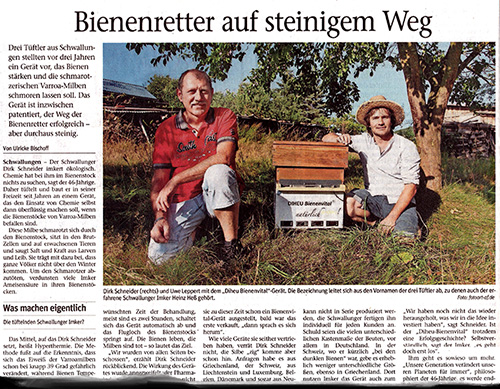 Zeitungsartikel FW